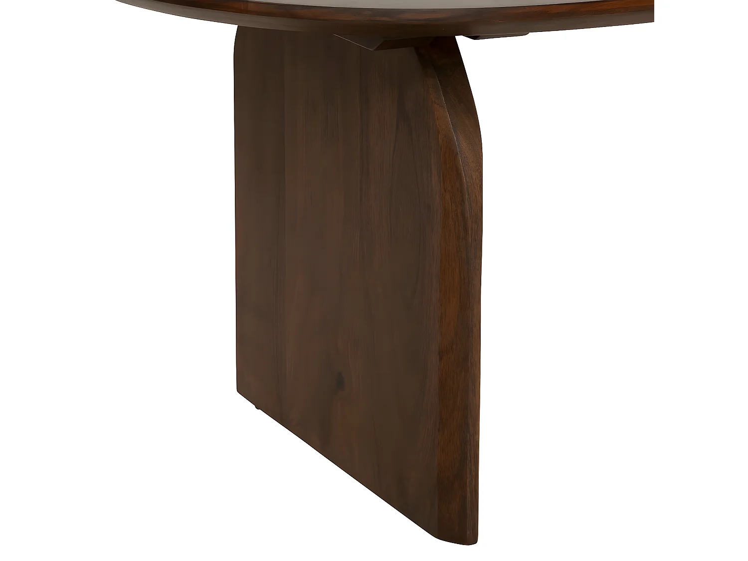 Table basse, table de salon en bois coloris marron - L.  120  x P. 60 x H. 45  cm
