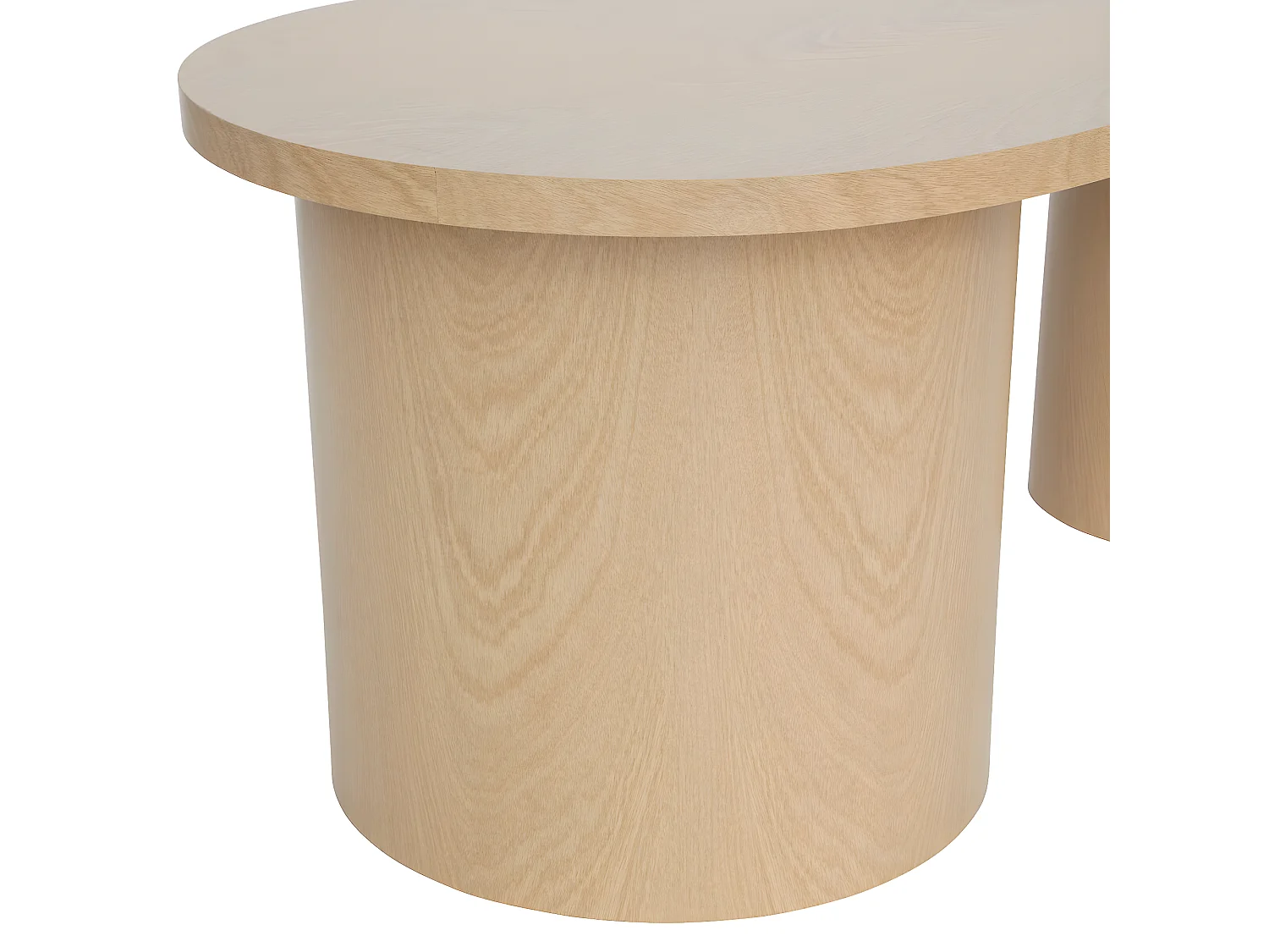 Lot de 2 tables basses gigognes en bois