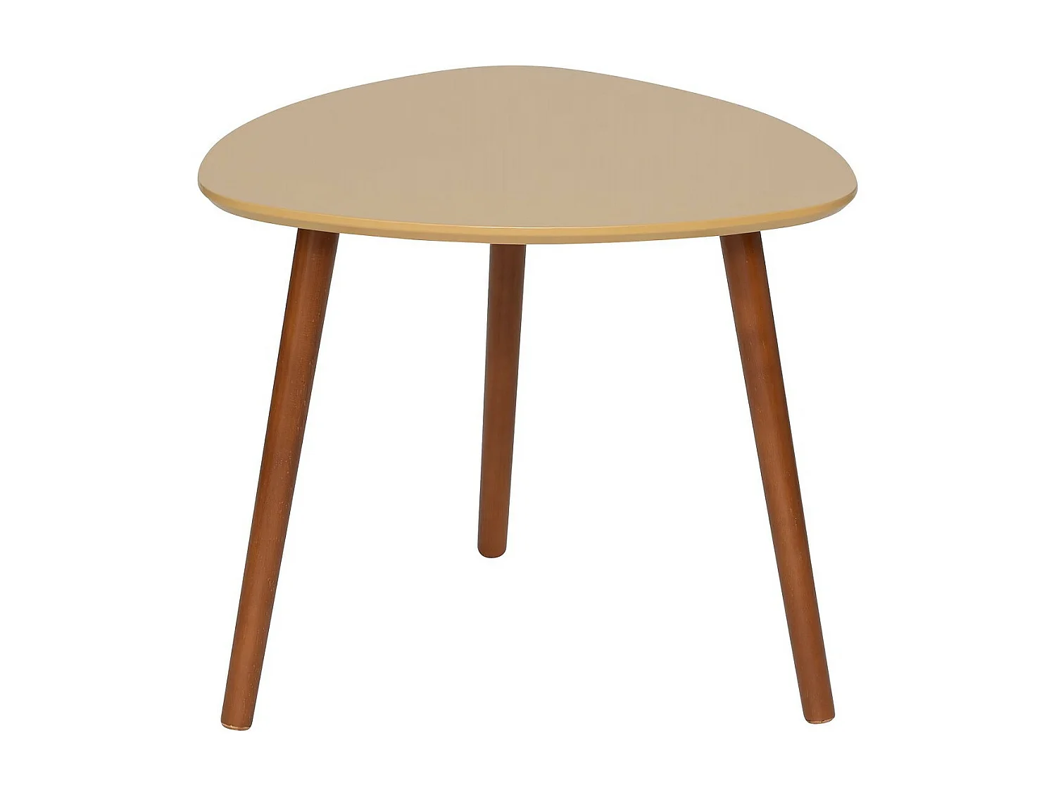 Lot de 3 tables café gigognes multicolore