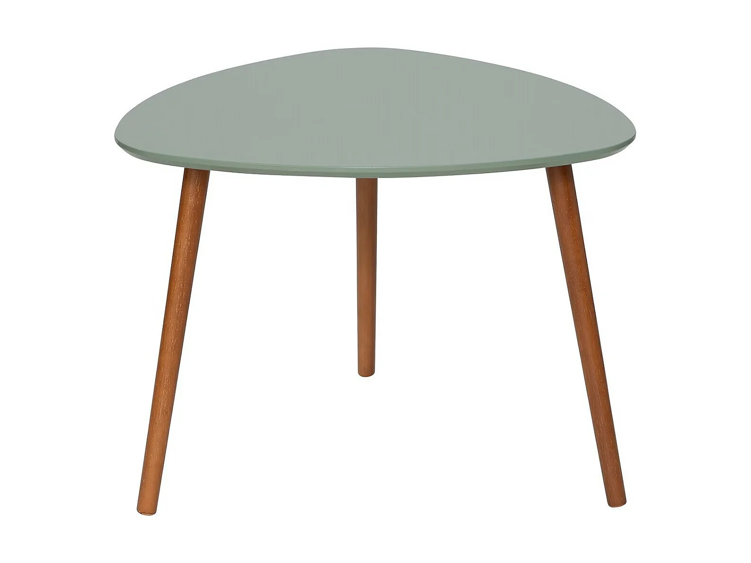 Lot de 3 tables café gigognes multicolore