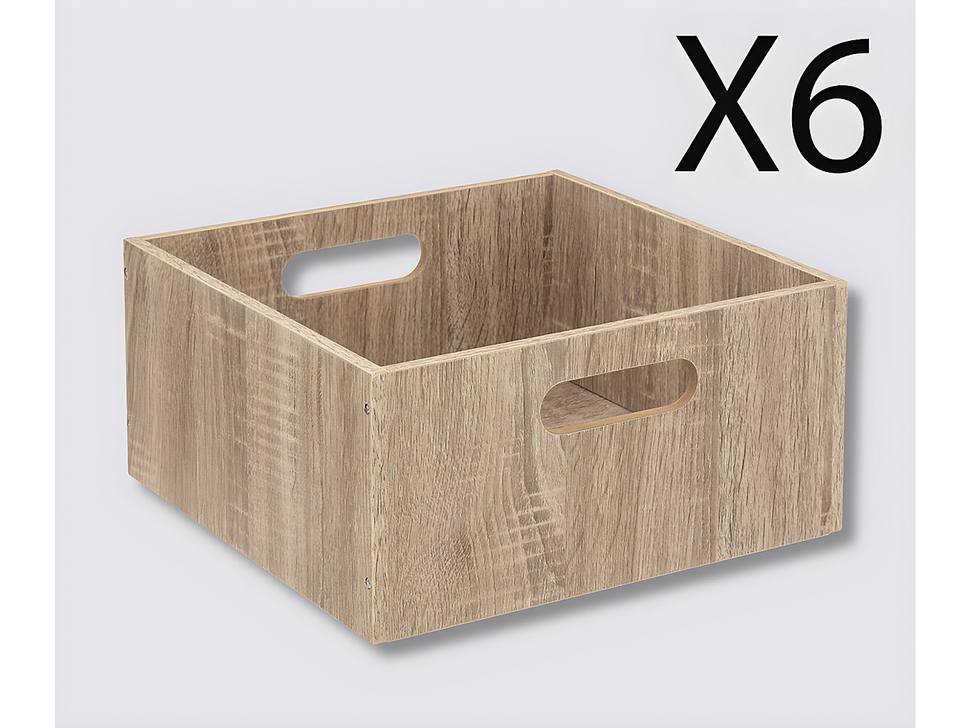 Lot De 6 Boîtes De Rangement Sous Le Lit – Housses Pratiques, Neuves