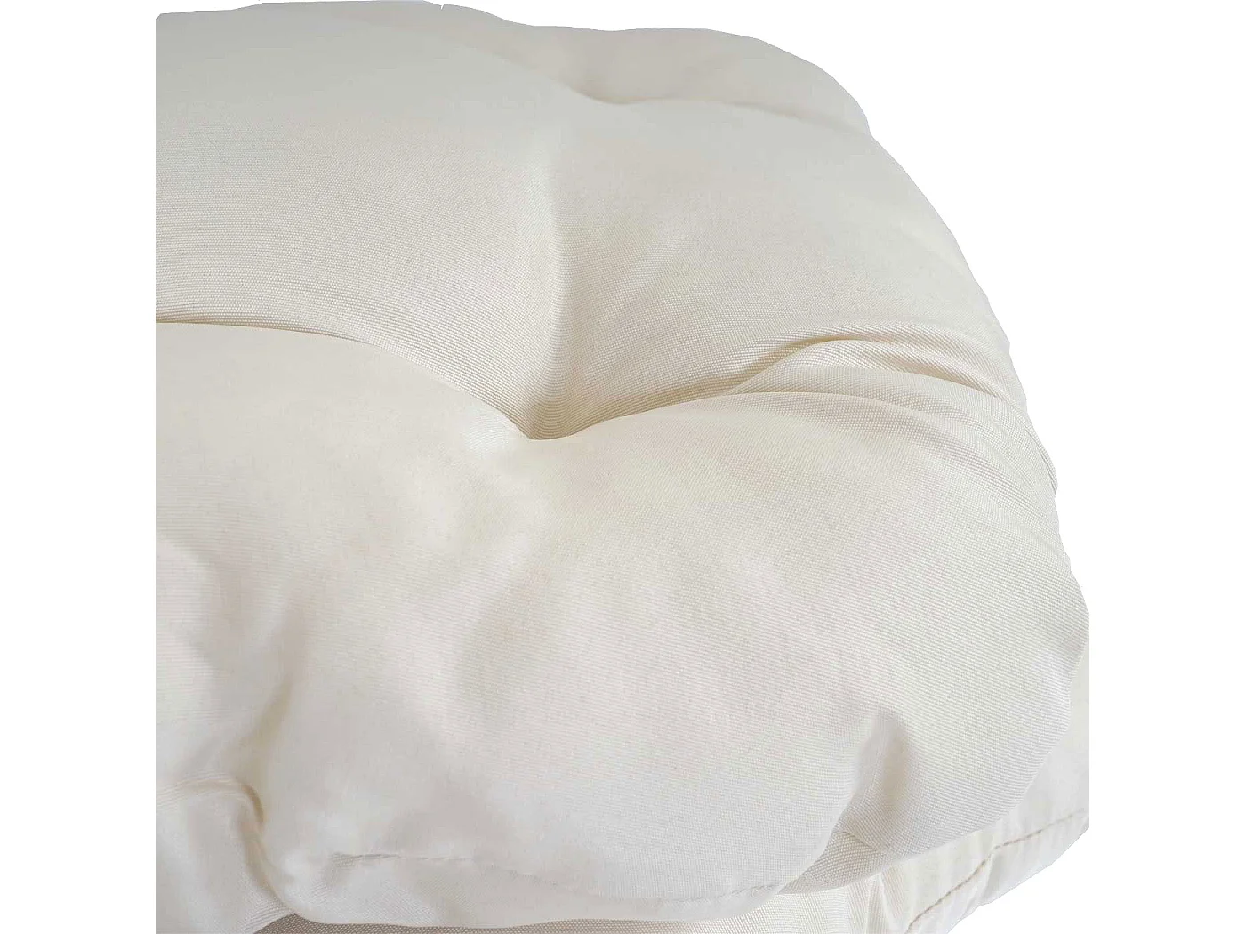 Set 4x cuscini Dublino poliestere per sedie per l'interno e l'esterno 8x38x41cm avorio