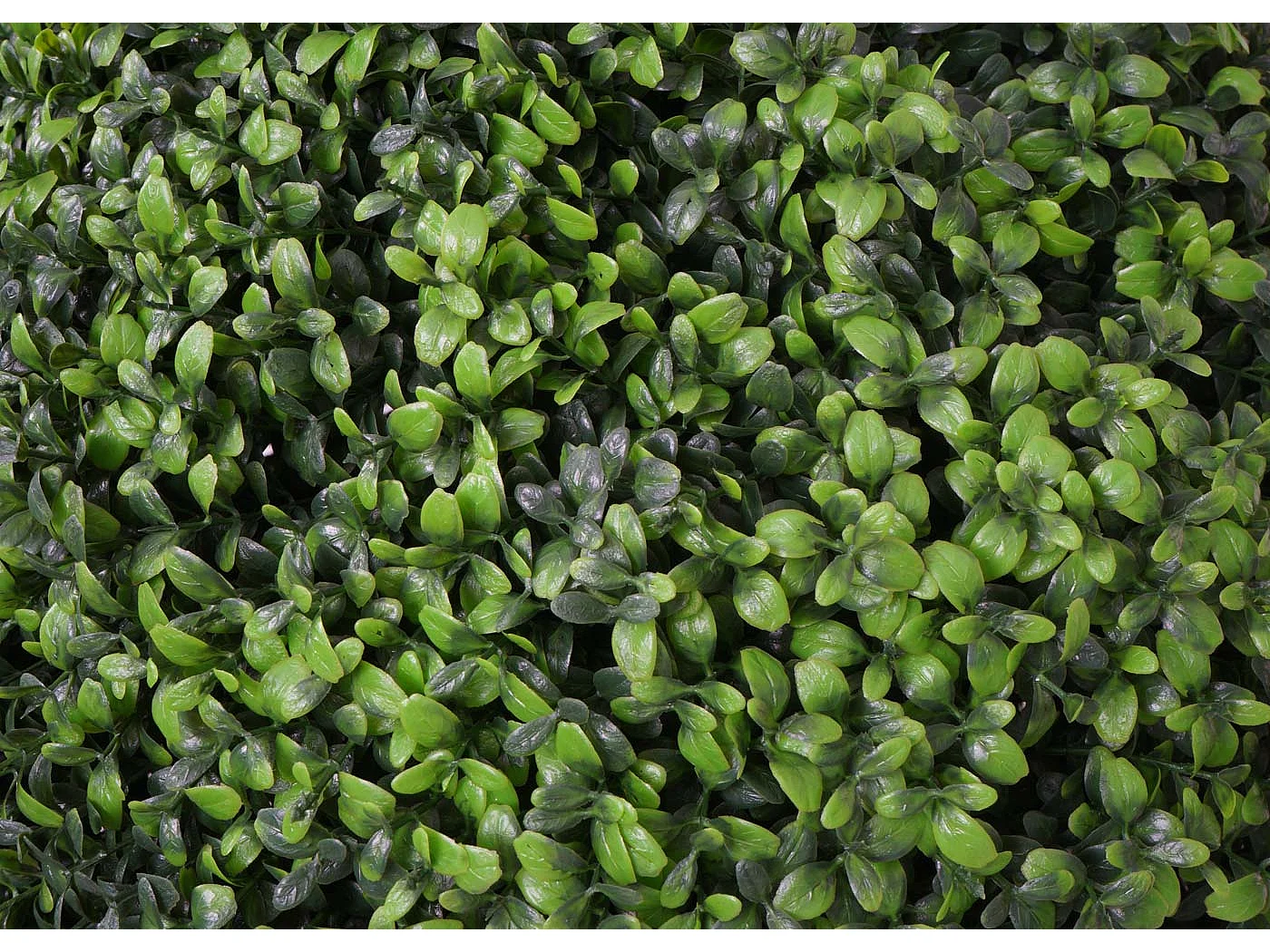 Pianta finta artificiale a cespuglio rotondo arte topiaria MCW-L77 polietilene Ø 55cm ~ verde