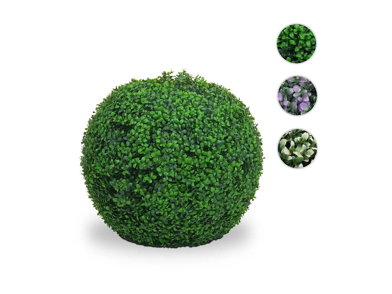 Buisson artificiel MCW-L77,  blanc