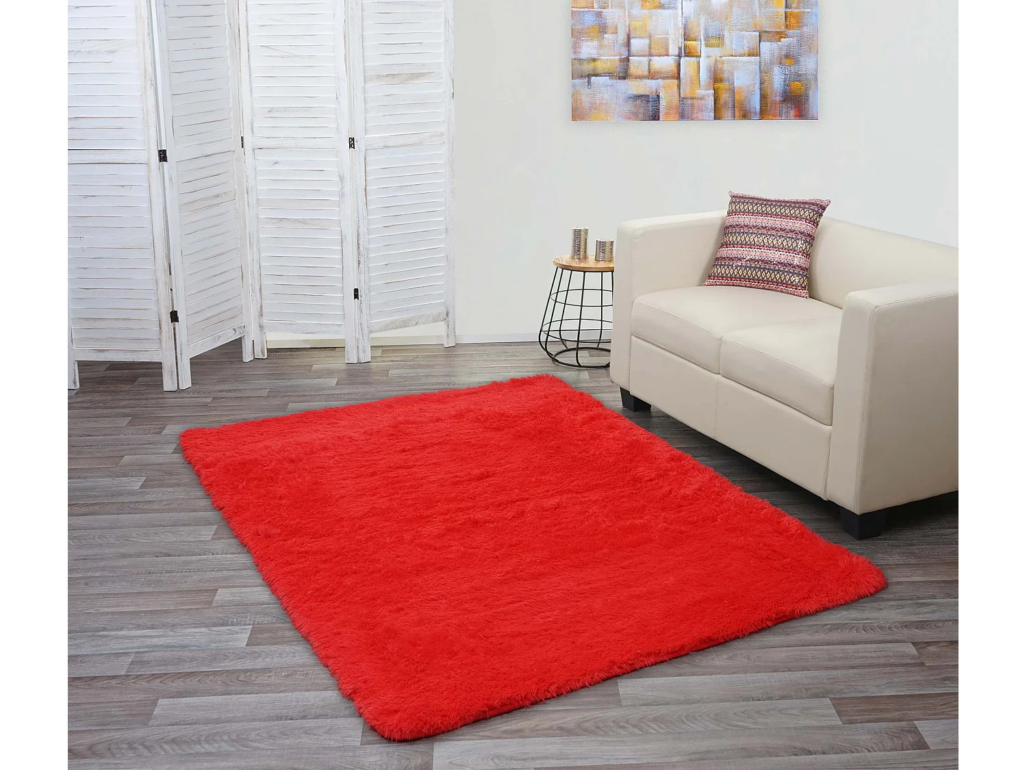 Tapis MCW-F69,  rouge
