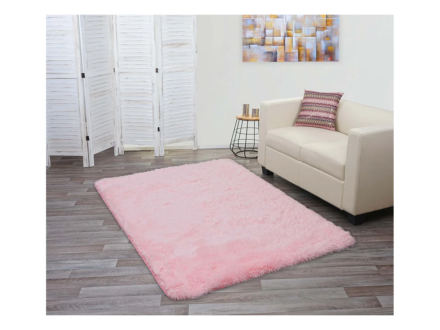 Tapis MCW-F69,  rose