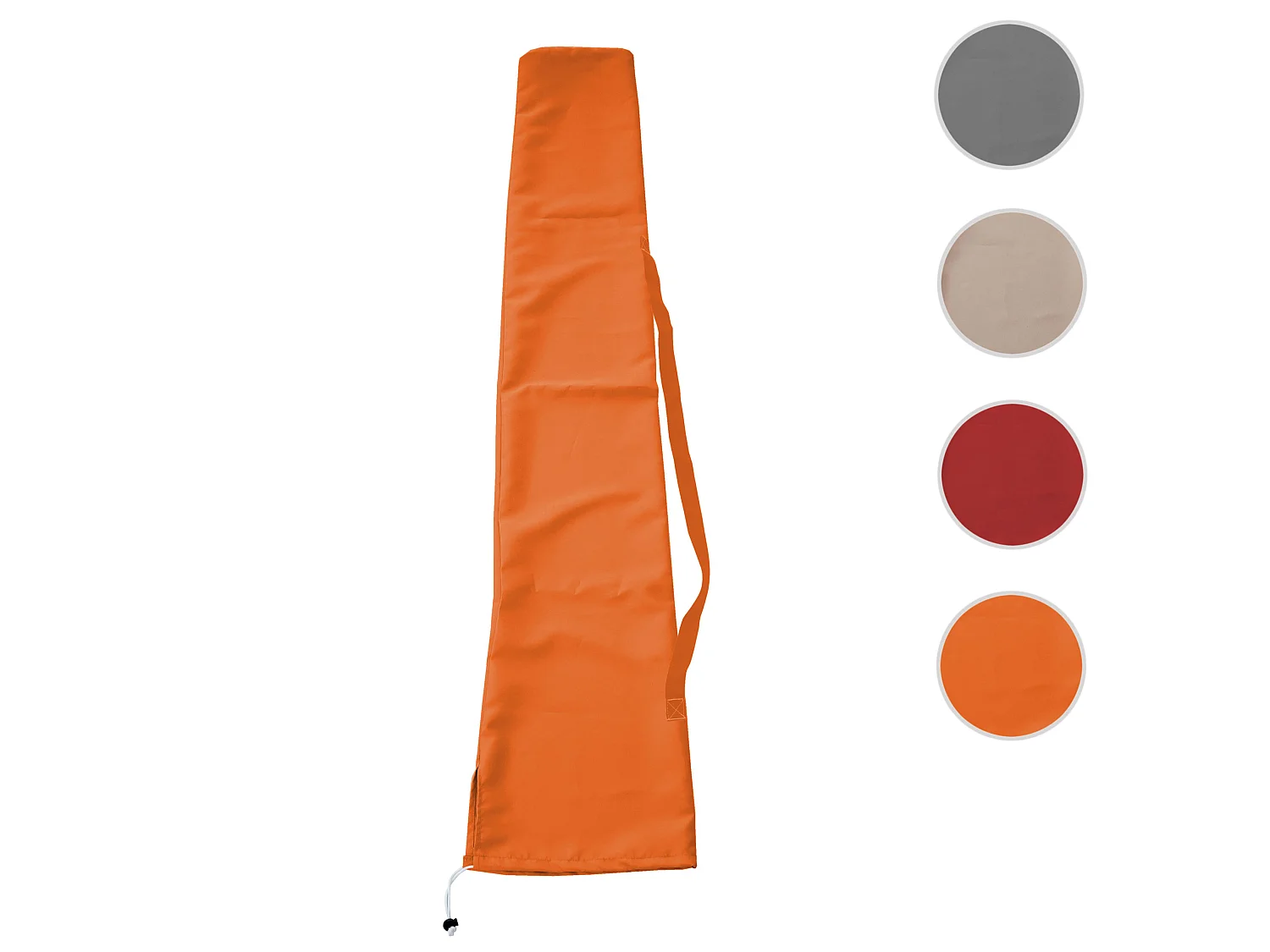 Housse de protection pour parasol jusqu'à 3x4m,  terre cuite