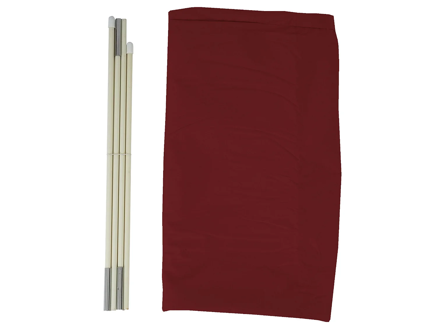 Housse de protection MCW pour parasol jusqu'à 4,3m,  bordeaux