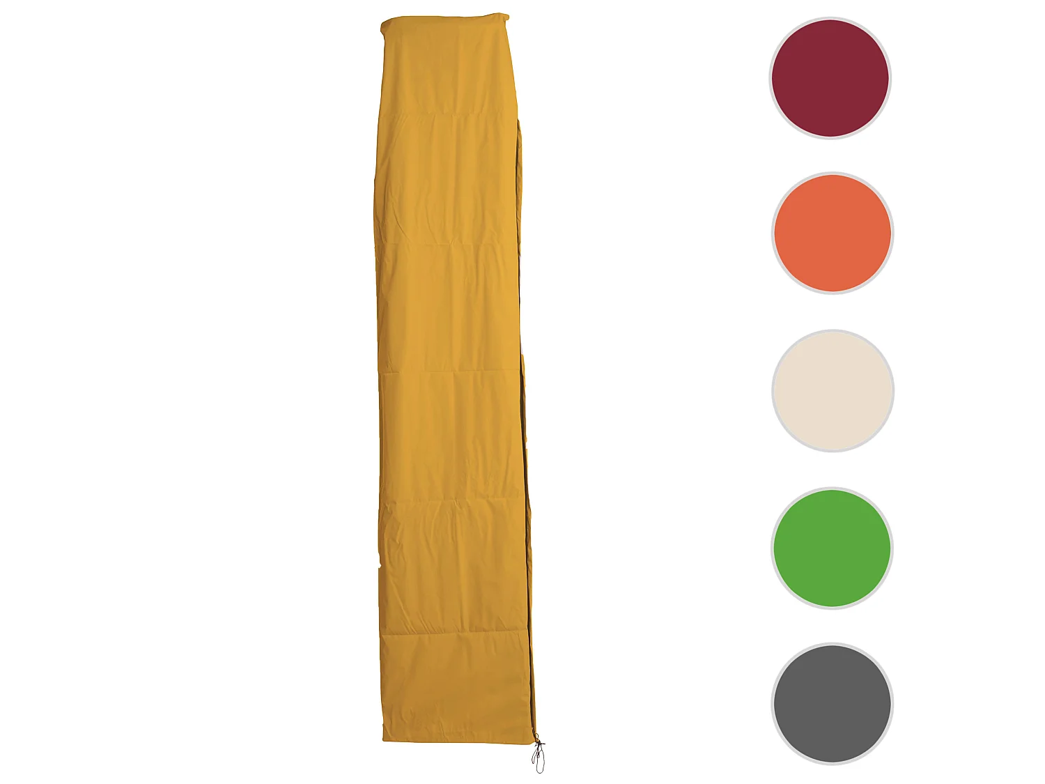 Housse de protection MCW pour parasol jusqu'à 3,5m,  jaune