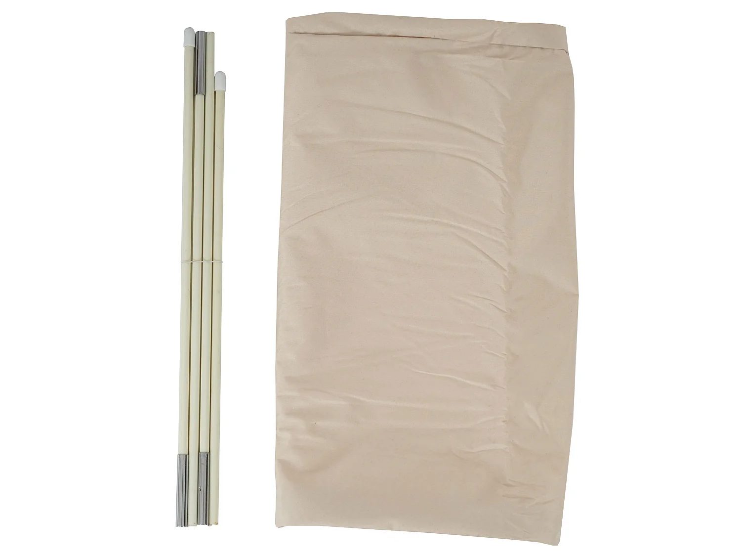 Housse de protection Carpi pour parasol de marché jusqu'à 5m,  creme