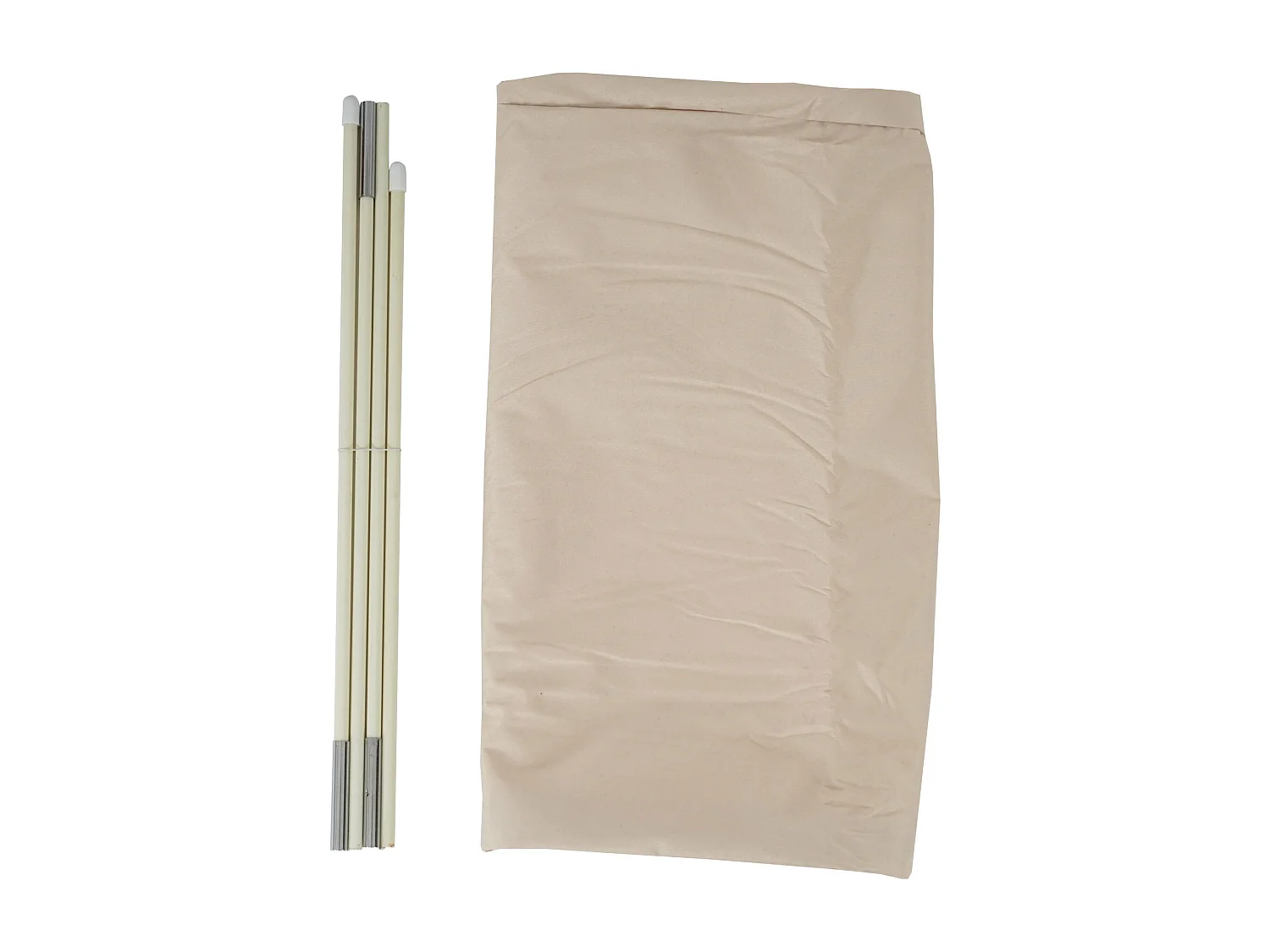 Housse de protection Carpi pour parasol de marché jusqu'à 5m,  creme