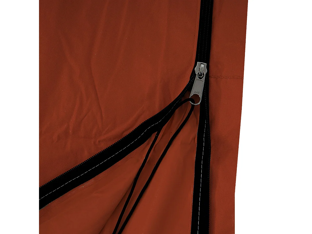 Housse de protection Carpi pour parasol de marché jusqu'à 5m,  terre cuite