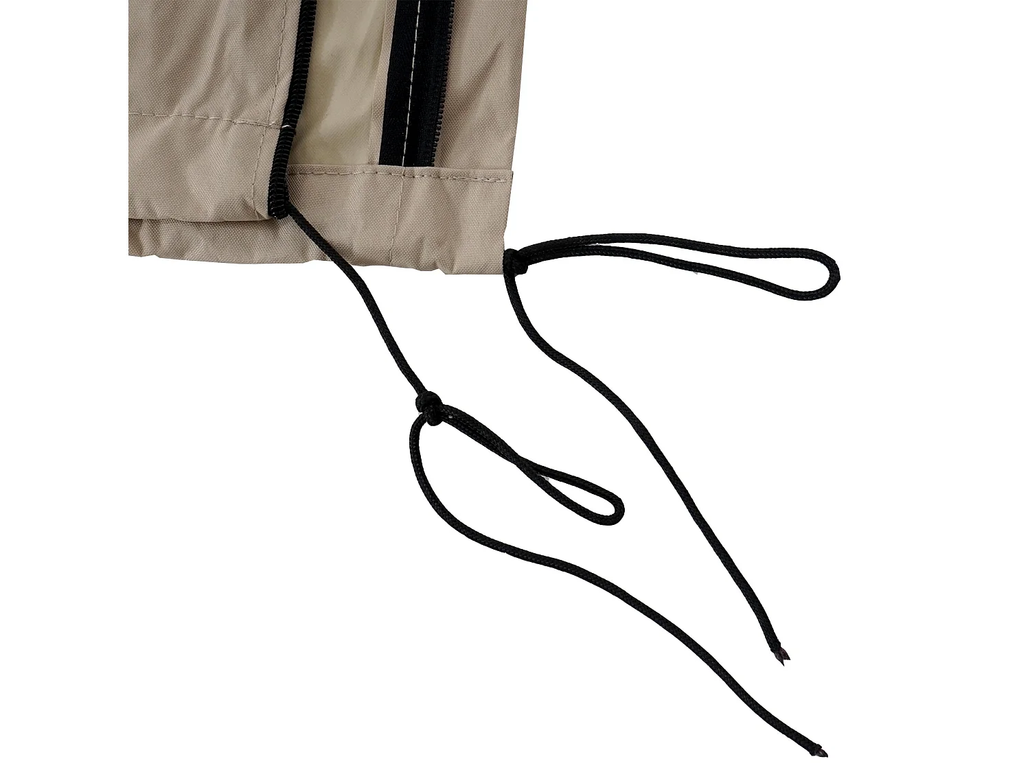 Cubierta protectora MCW para parasol voladizo de hasta 4 m,  crema