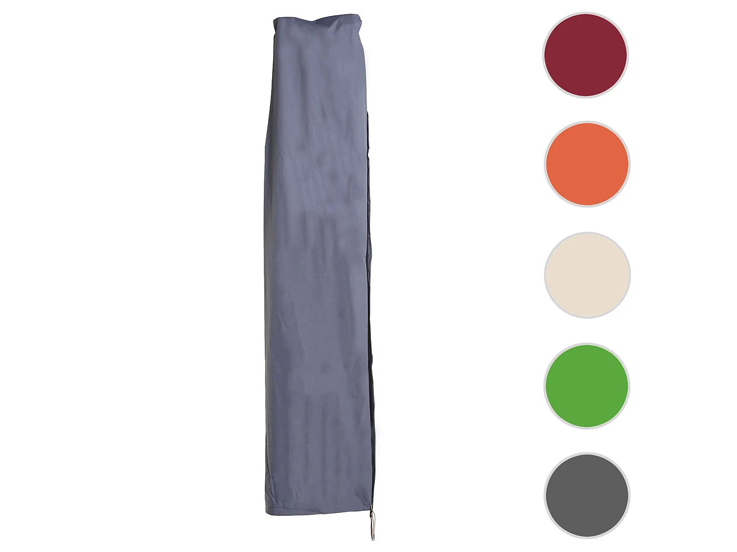 MCW beschermhoes voor zweefparasol tot 3,5m,  blauw