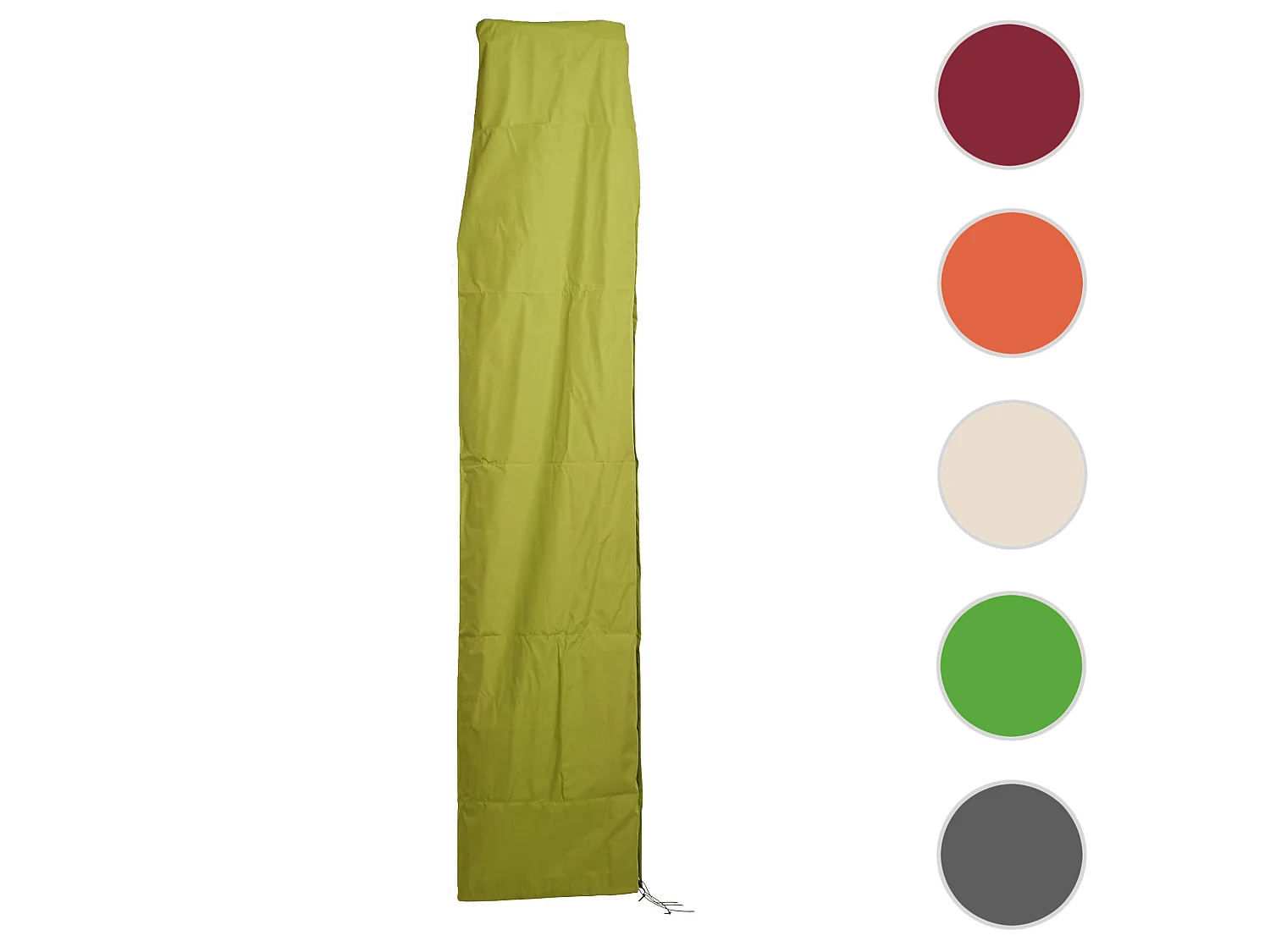 Housse de protection MCW pour parasol jusqu'à 4,3m,  vert clair