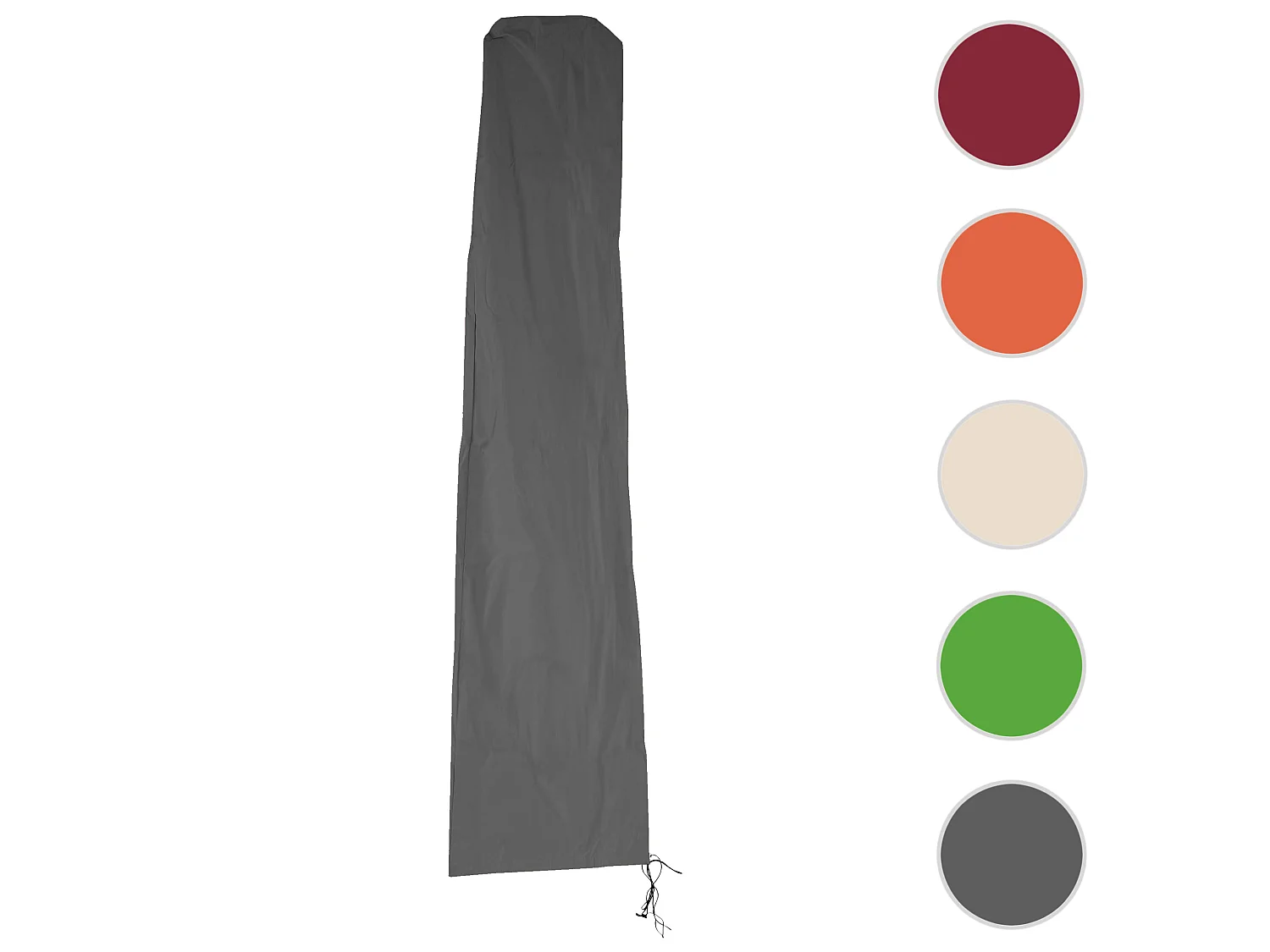 Beschermhoes Carpi voor marktparasol,  antraciet