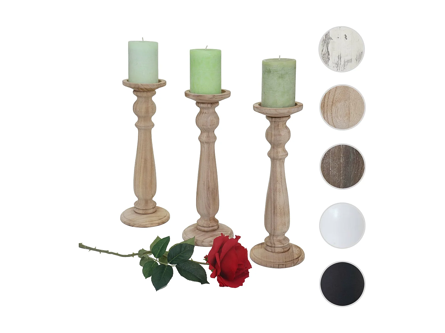 Chandelier H360 (set de 3),  marron naturel