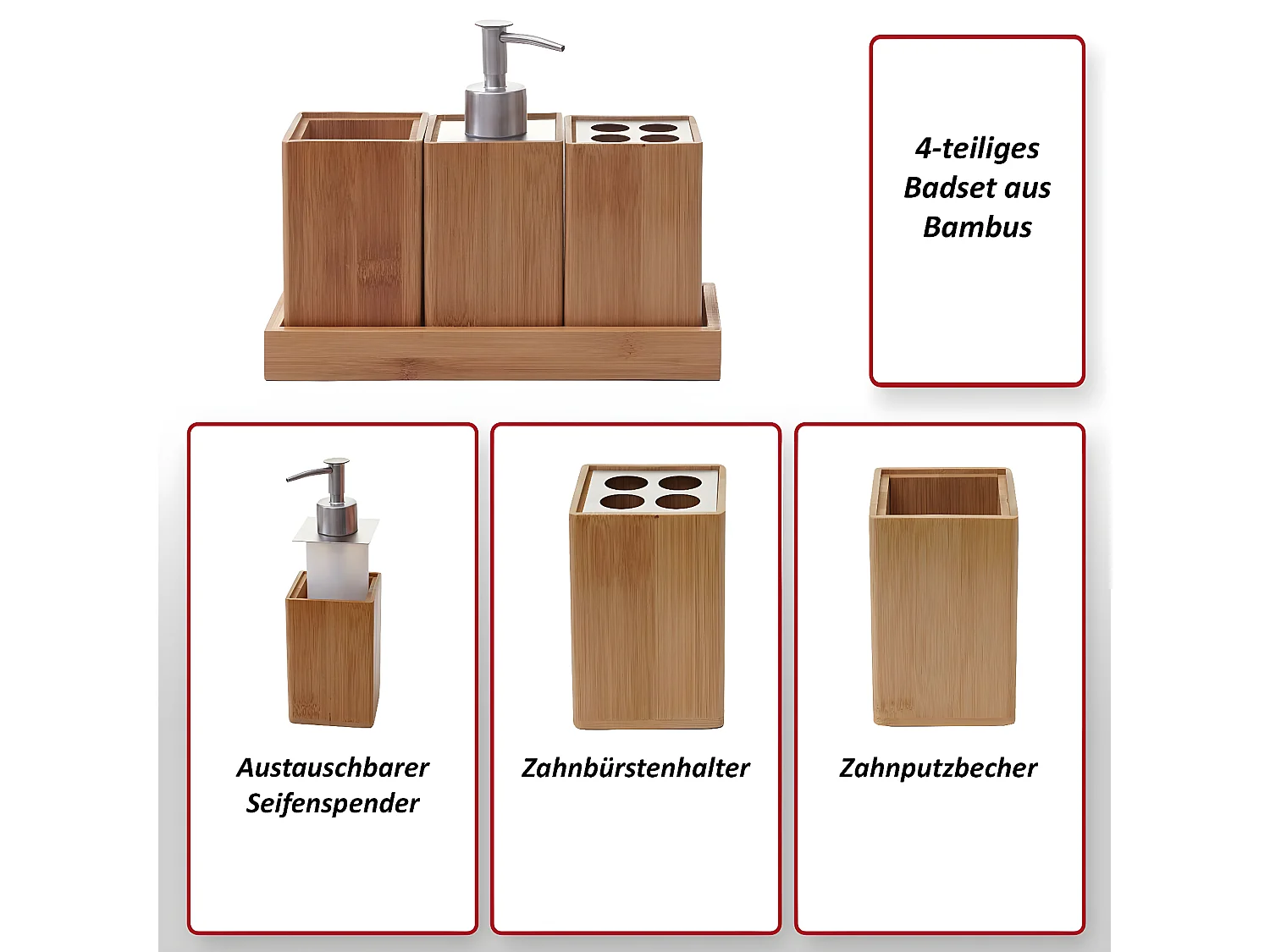 Badset MCW-B85 (4-delig)