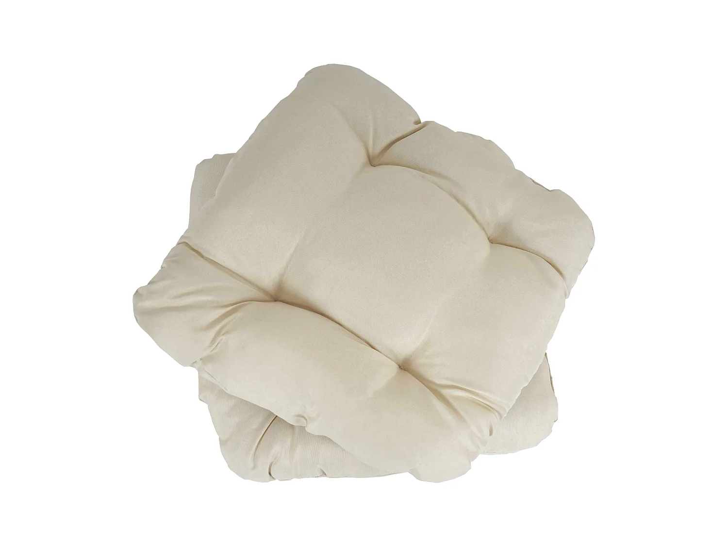 Coussin d'assise Milano (lot de 2),  crème