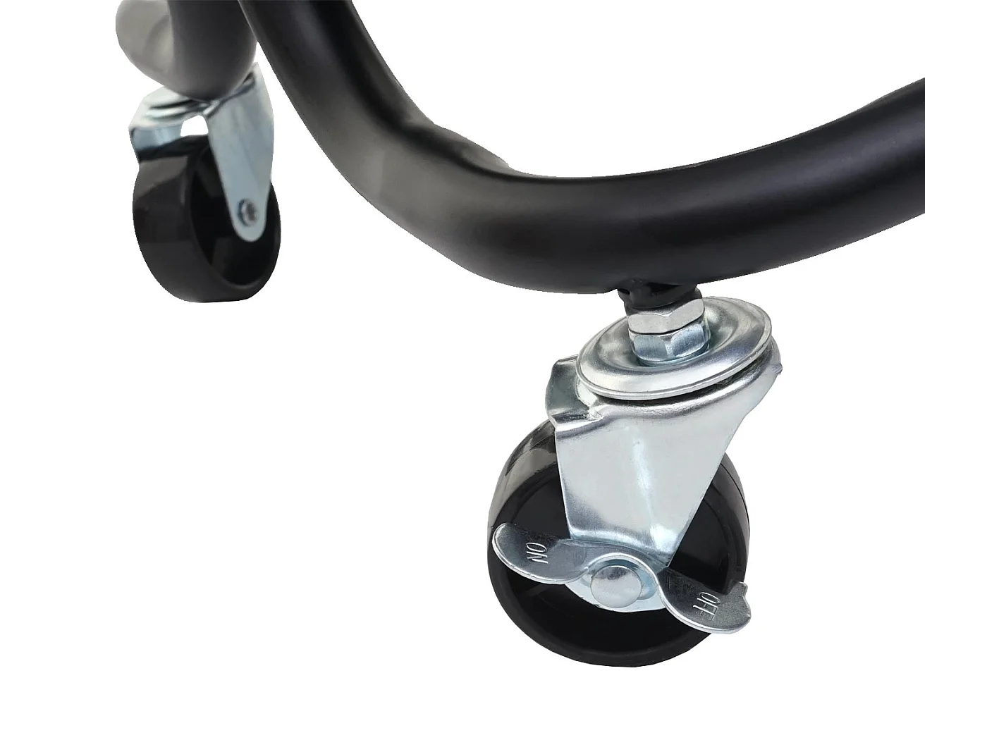 Chariot de service MCW-C64 avec poignée,  noir avec poignée