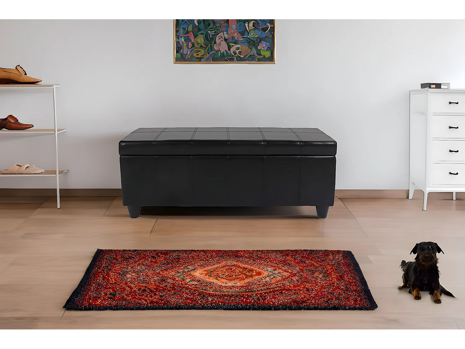 Opbergkist Kriens,  zwart