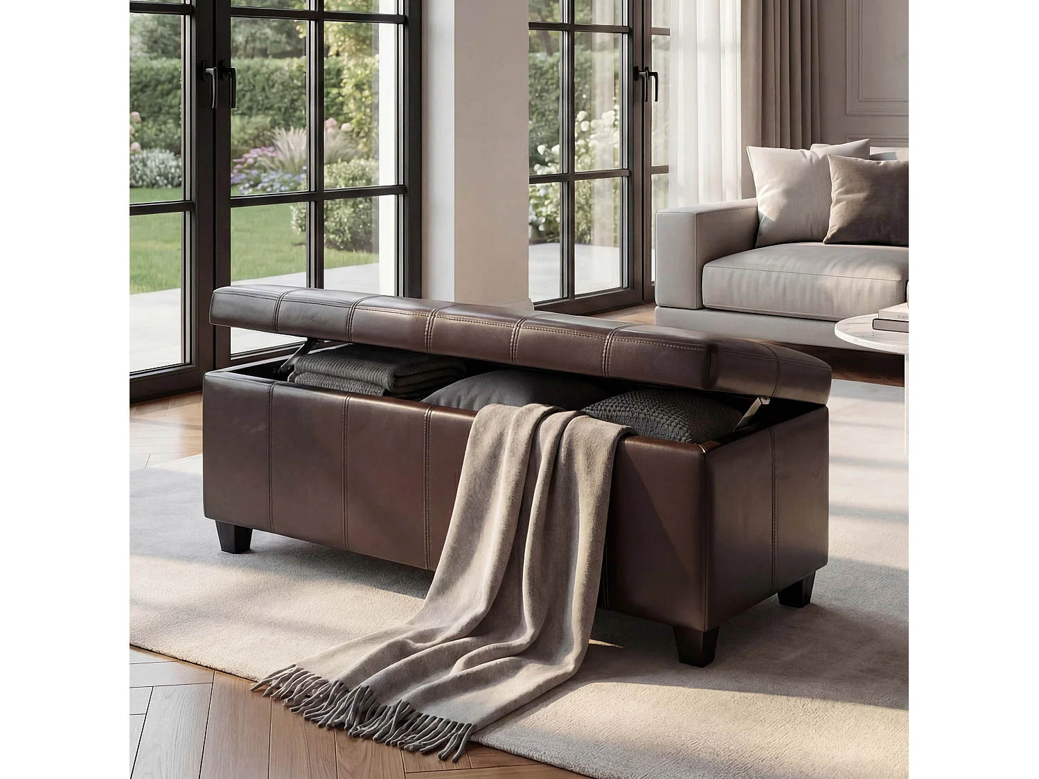 Opbergkist Kriens,  bruin