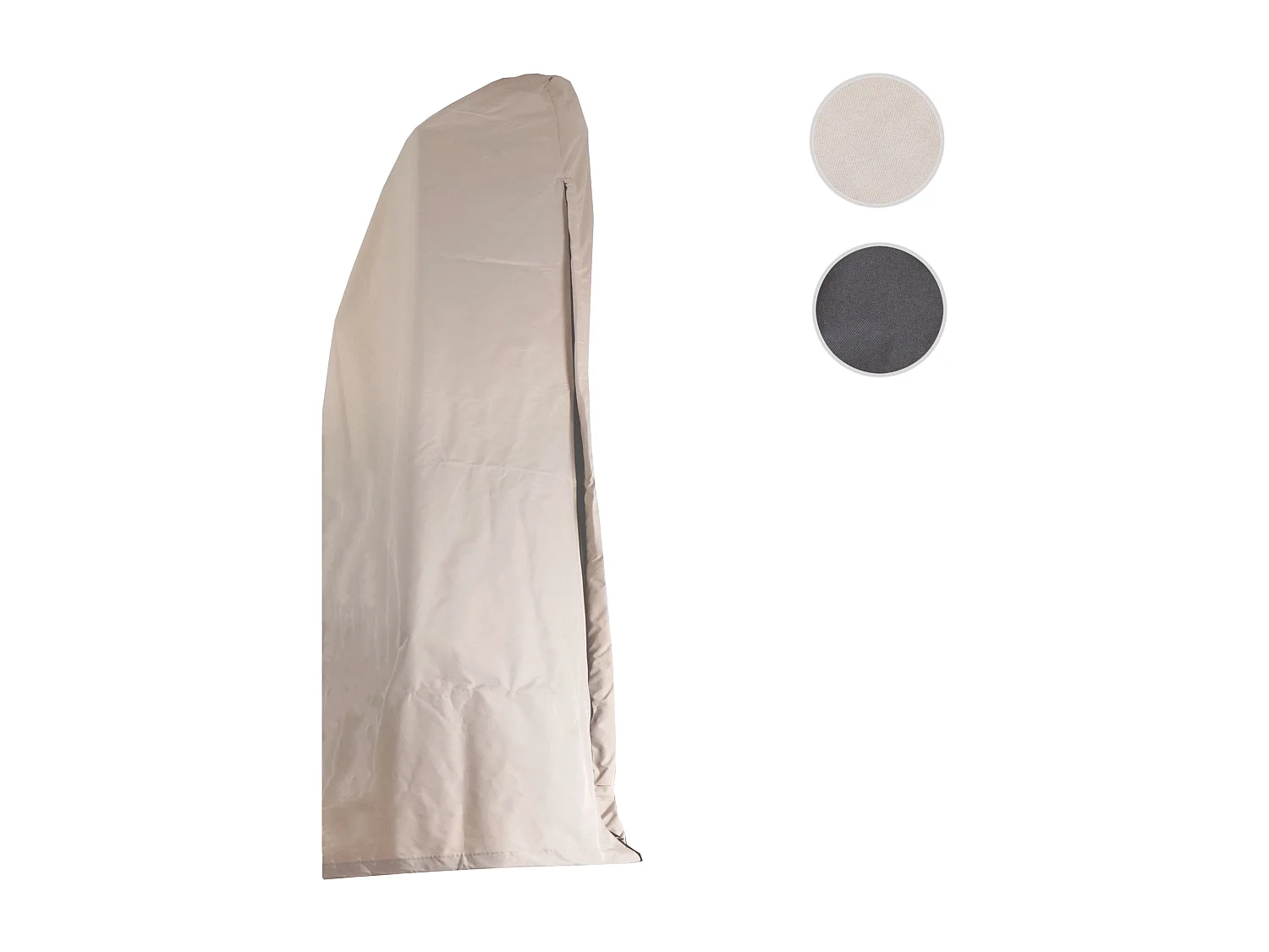 Funda protectora para parasol voladizo MCW-D14,  crema