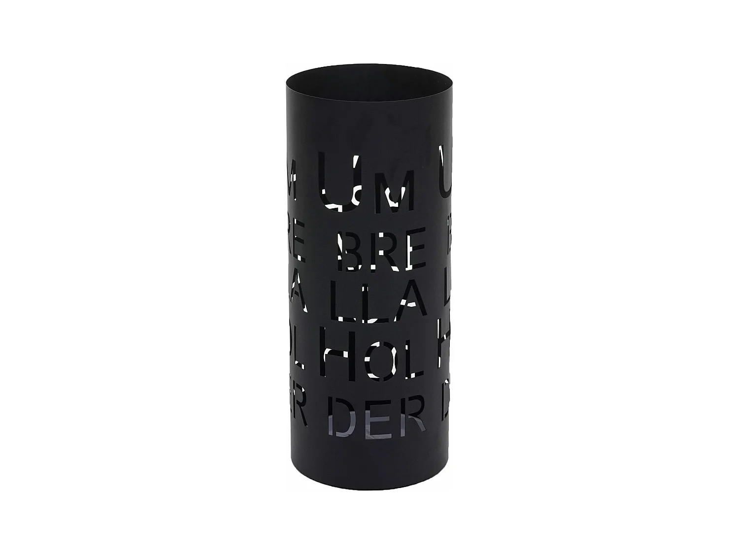 Porte-parapluies MCW-C78 Ecriture blanche,  écriture, noir