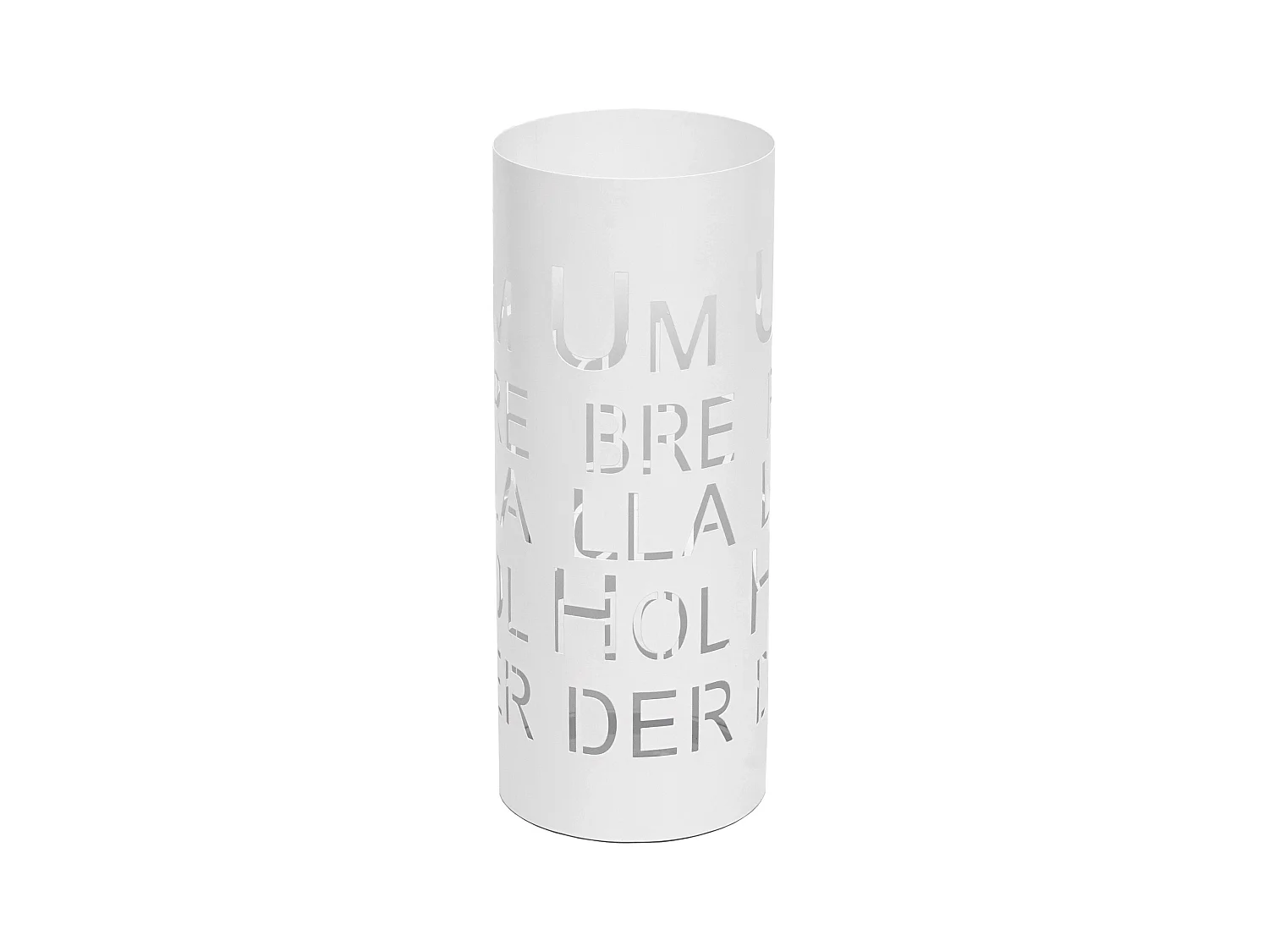 Porte-parapluies MCW-C78 Ecriture blanche,  écriture, blanc