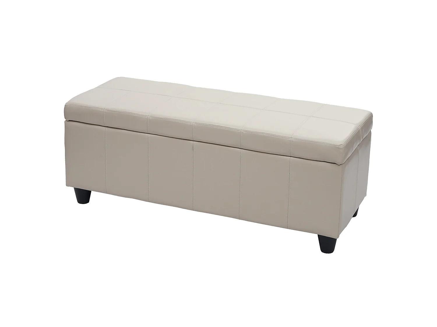 Cofre de almacenamiento Kriens,  crema