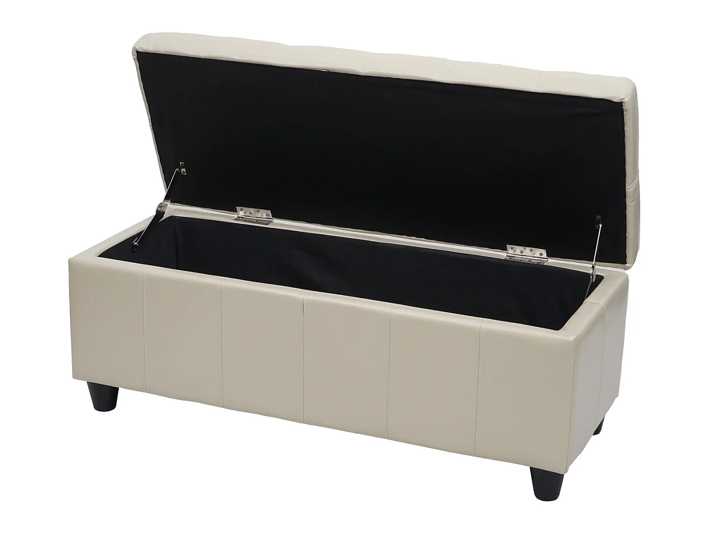 Cofre de almacenamiento Kriens,  crema