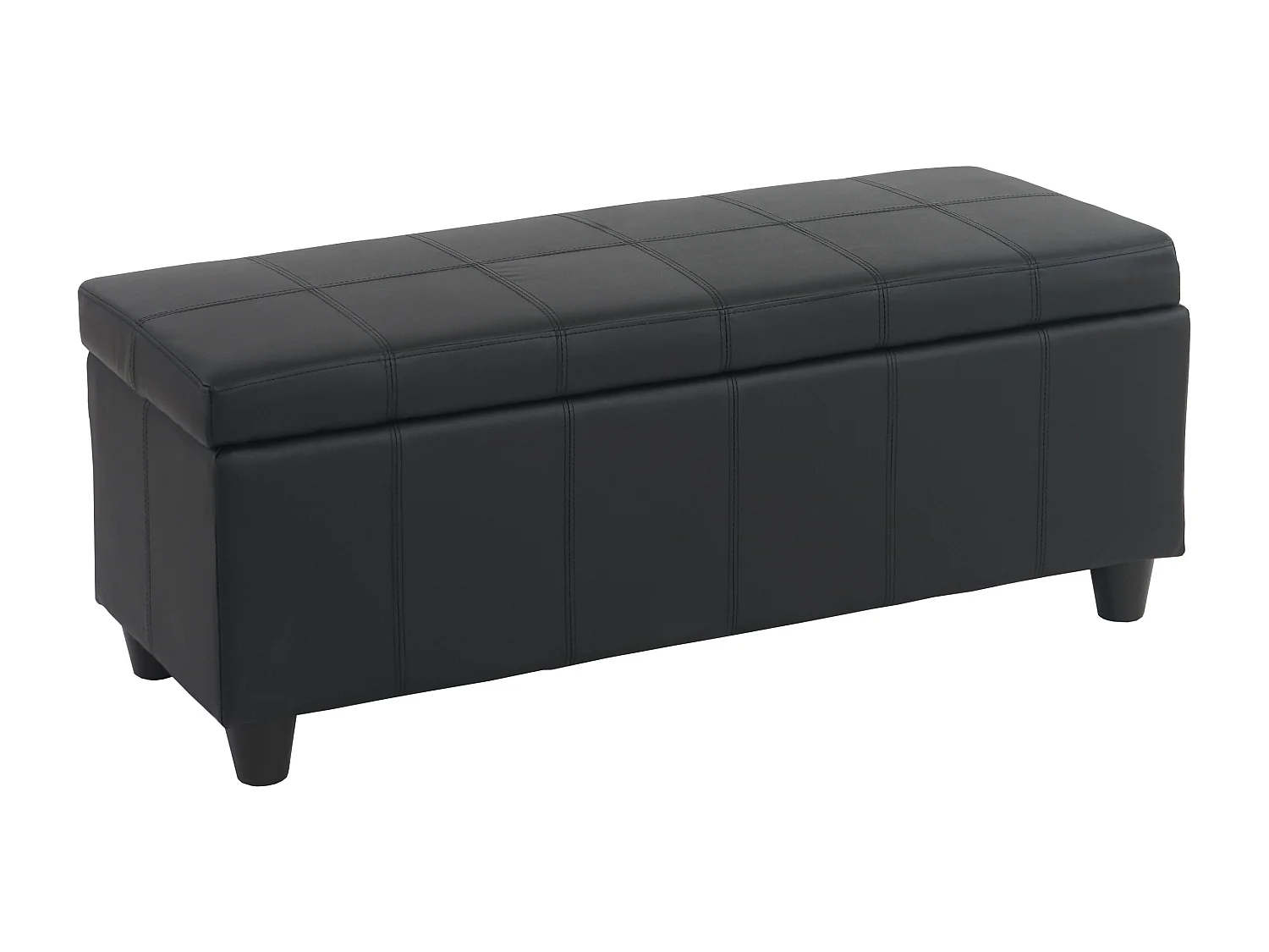 Coffre de rangement Kriens,  noir mat