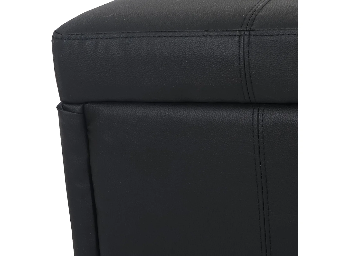 Coffre de rangement Kriens,  noir mat