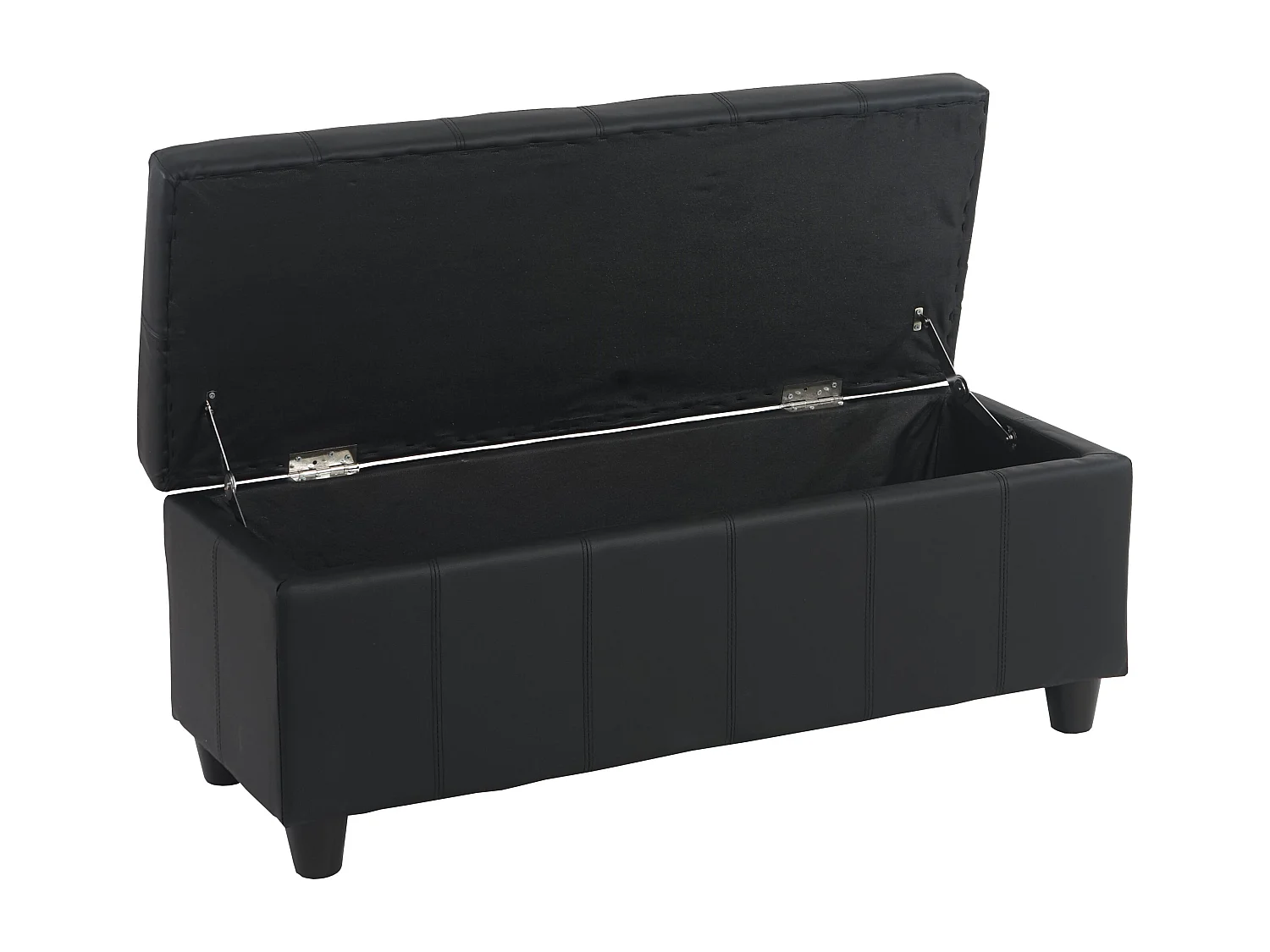 Coffre de rangement Kriens,  noir mat