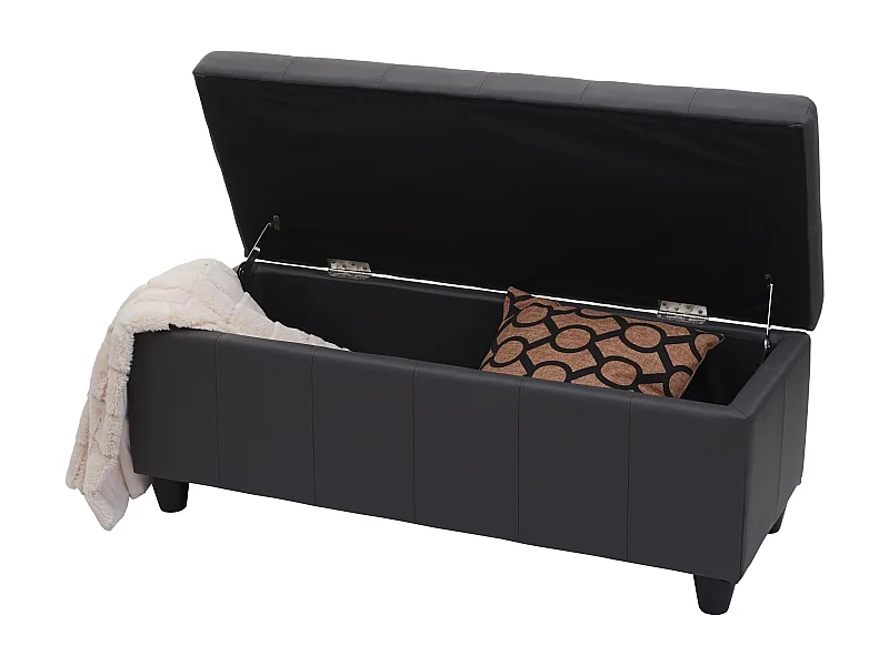 Coffre de rangement Kriens,  gris mat