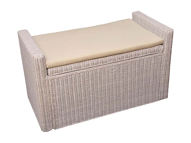 Opbergkist Genua Rotan,  wit