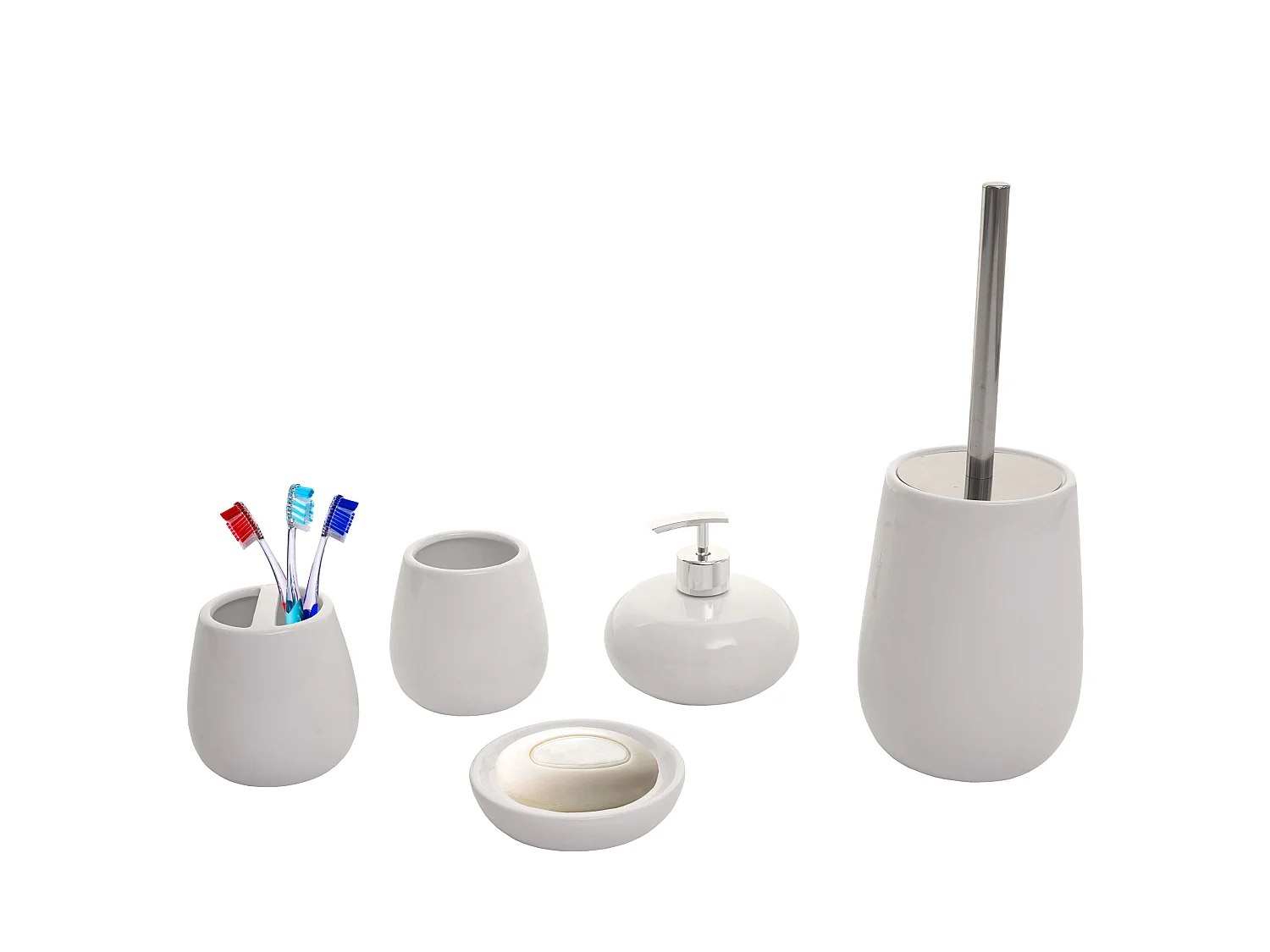 Badkamer set MCW-C72 (5-delig),  wit