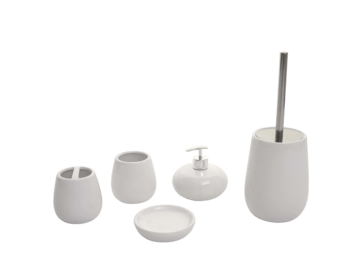 Set de bain MCW-C72 (5 pièces),  blanc
