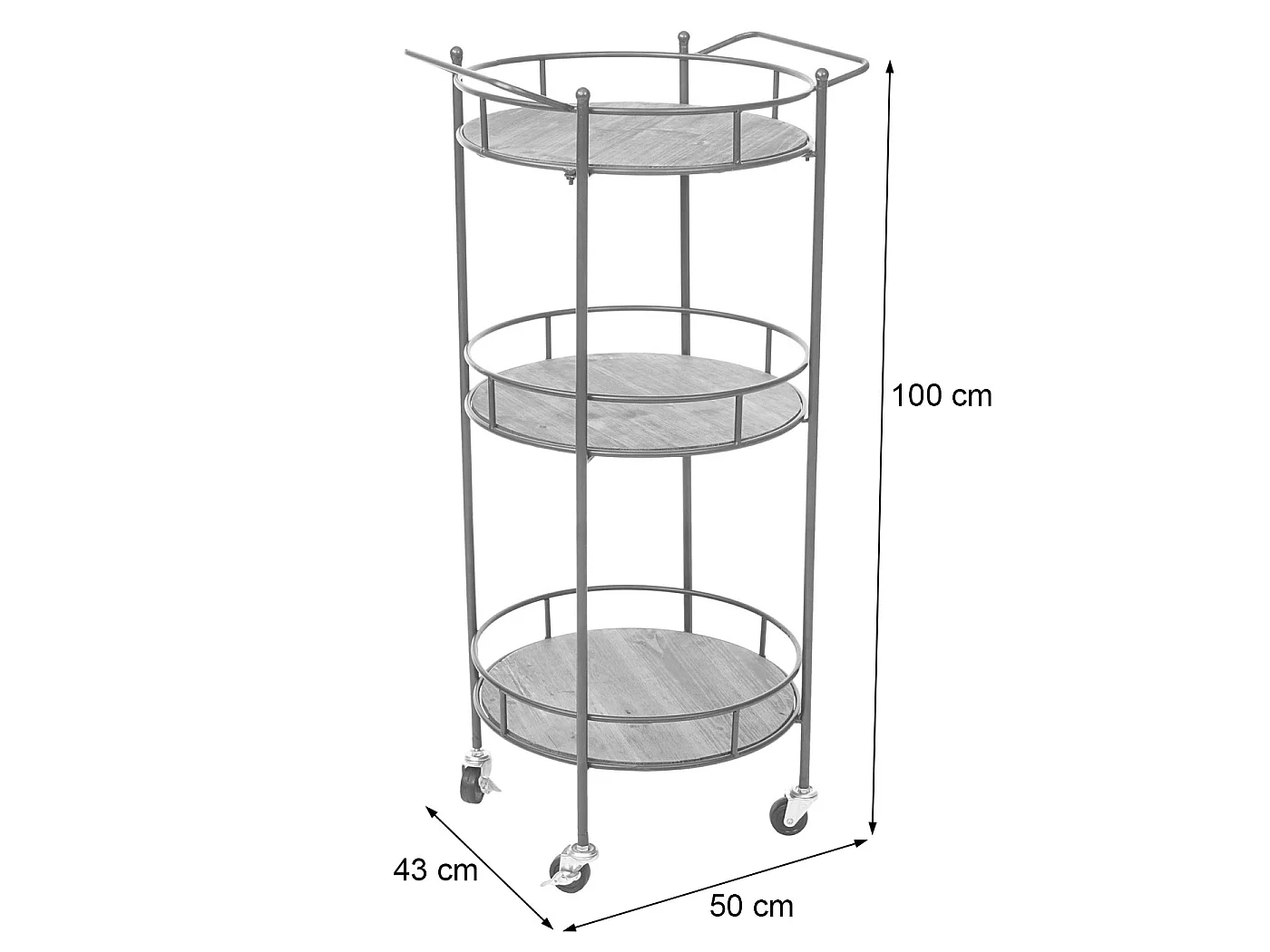 Serveerwagen MCW-A43