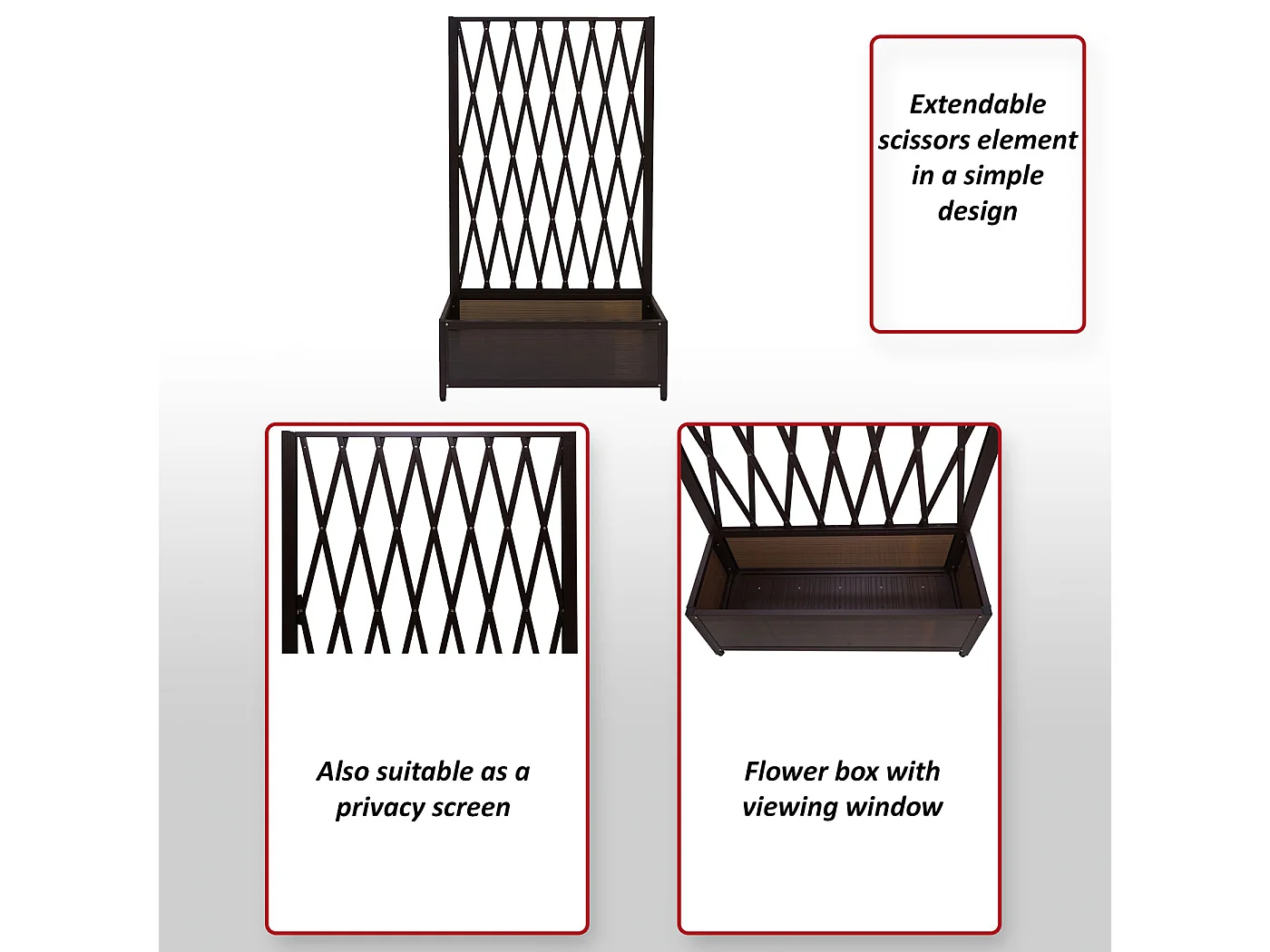 Trellis MCW-G21 stal aluminiowa