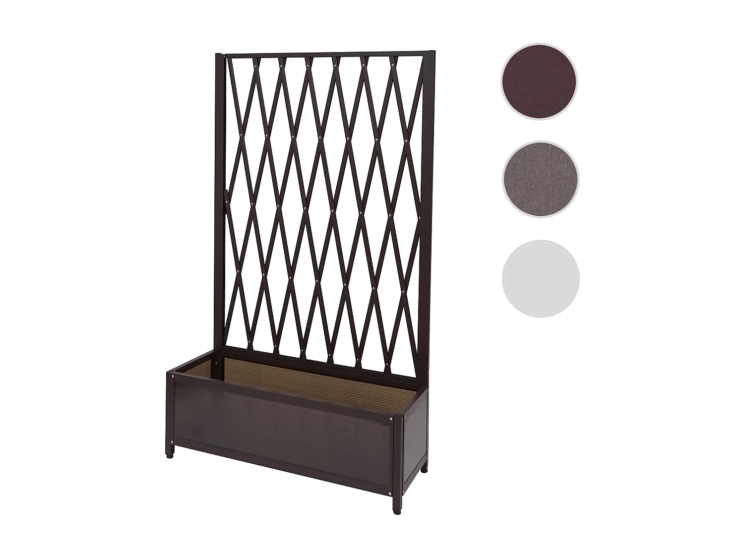 Krata ogrodzeniowa MCW-G21,  brązowa