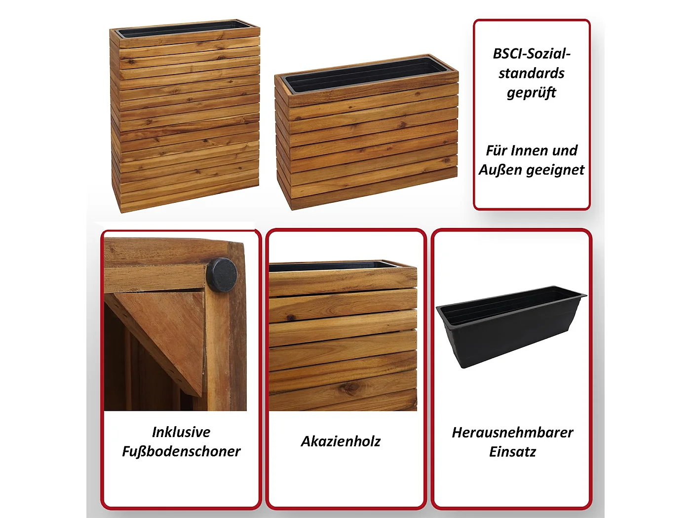 Pflanzkasten MCW-L21 (2er-Set)