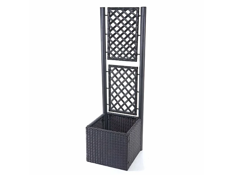 Poly-Rattan Rankgitter MCW-D76, Anthrazit