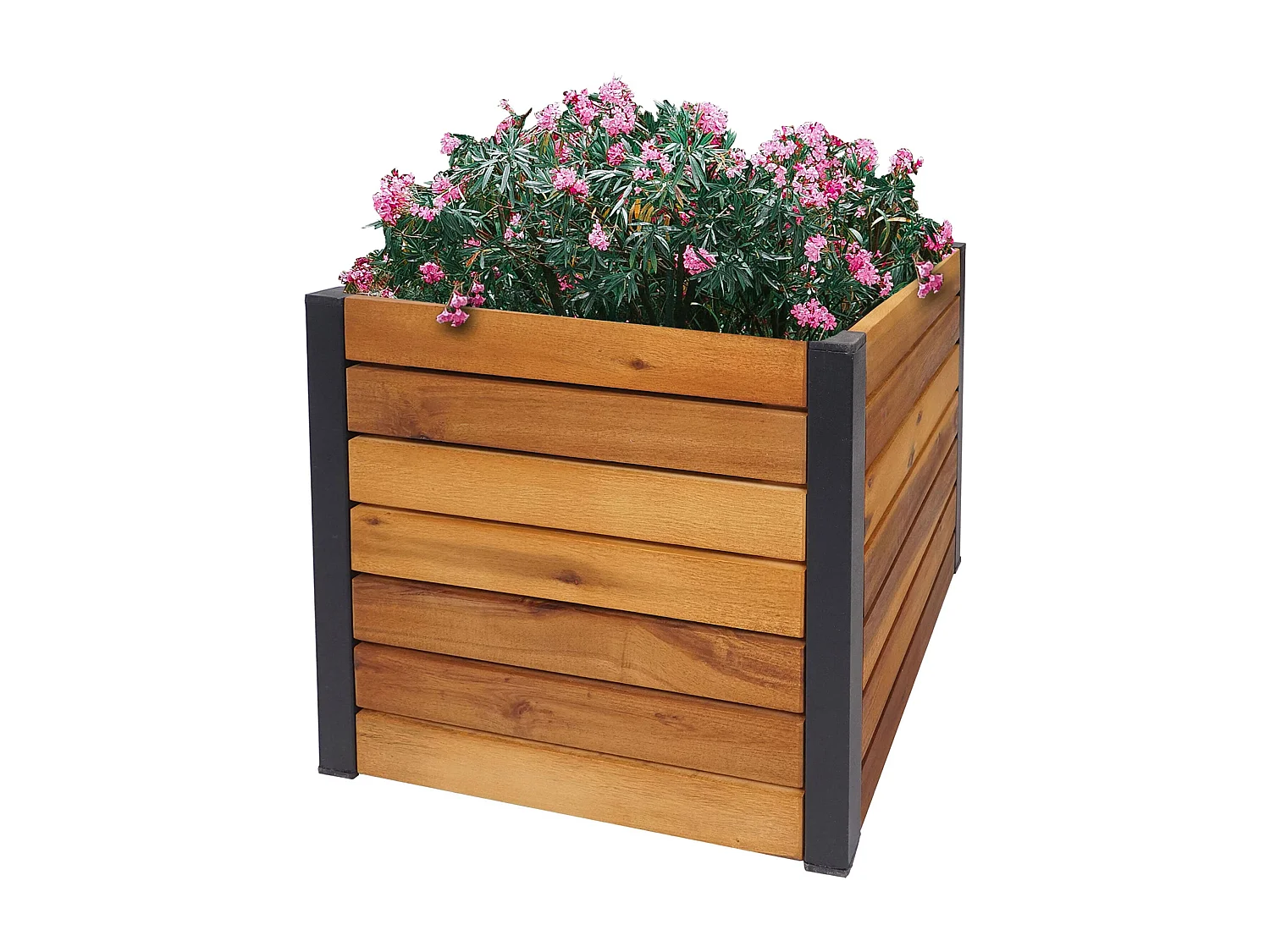 Jardinière MCW-L23,  32x34x34cm brun