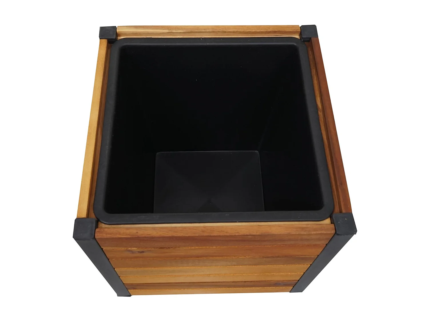 Jardinière MCW-L23,  32x34x34cm brun