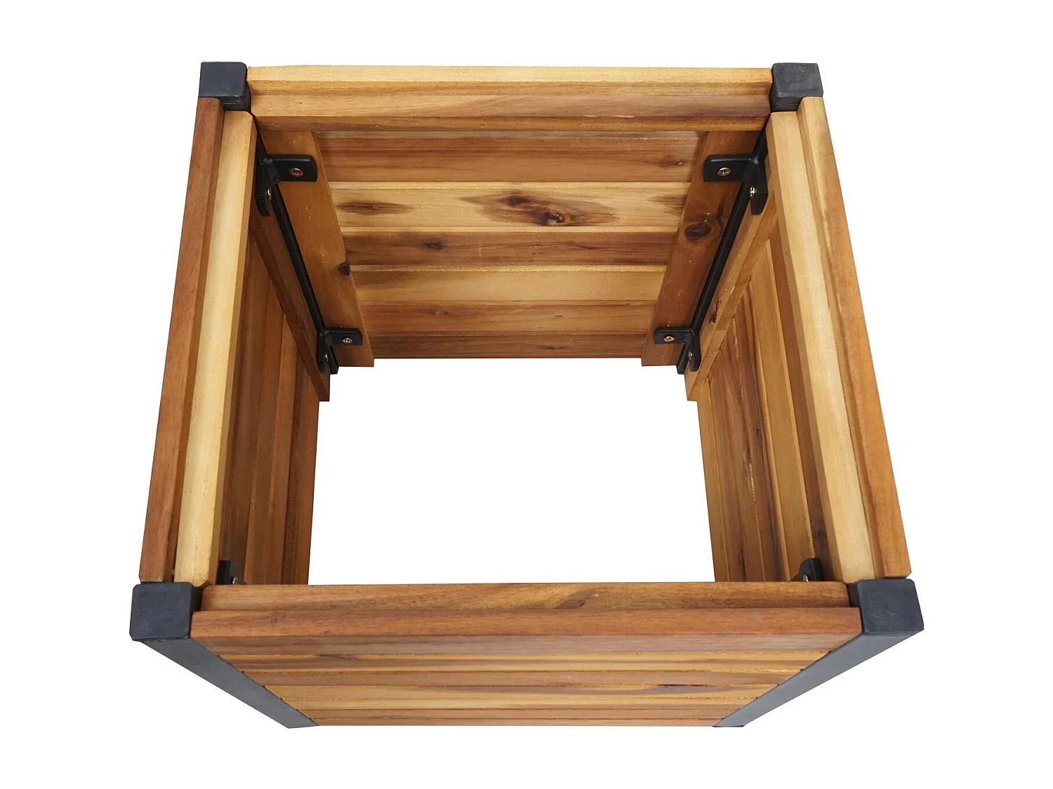 Jardinière MCW-L23,  32x34x34cm brun