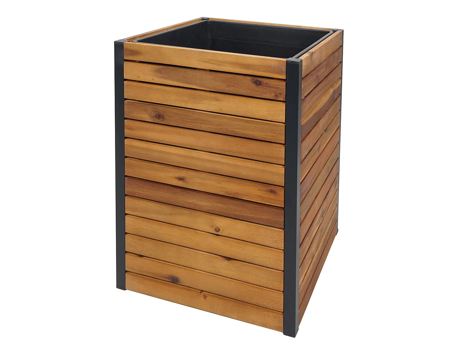 Jardinière MCW-L23,  60x42x42cm brun