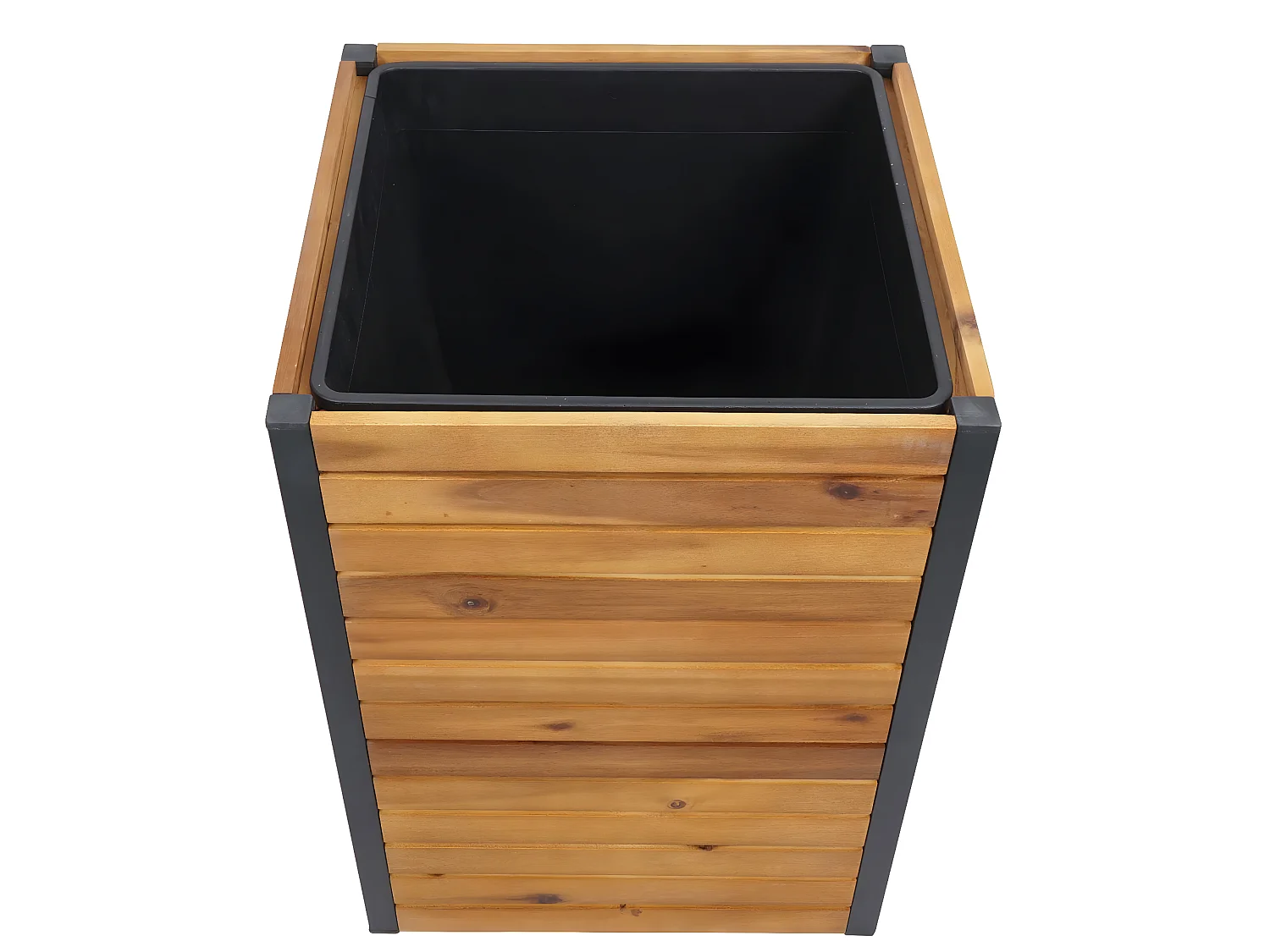 Jardinière MCW-L23,  60x42x42cm brun