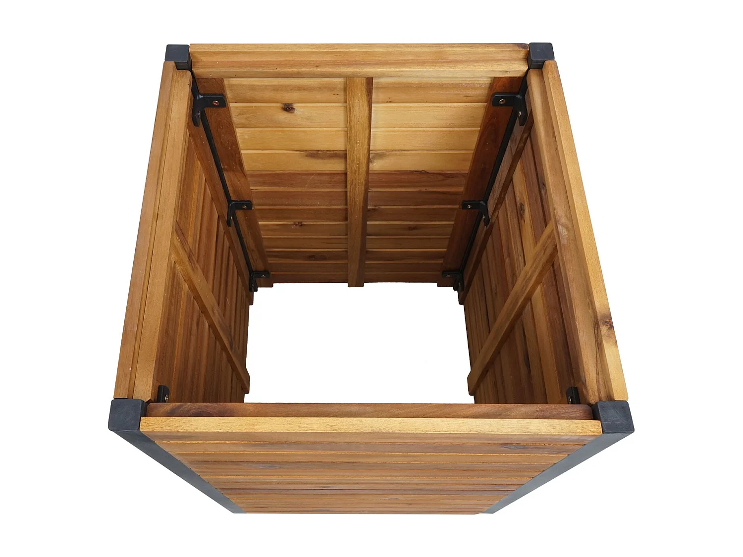 Donica MCW-L23,  60x42x42 cm, brązowa