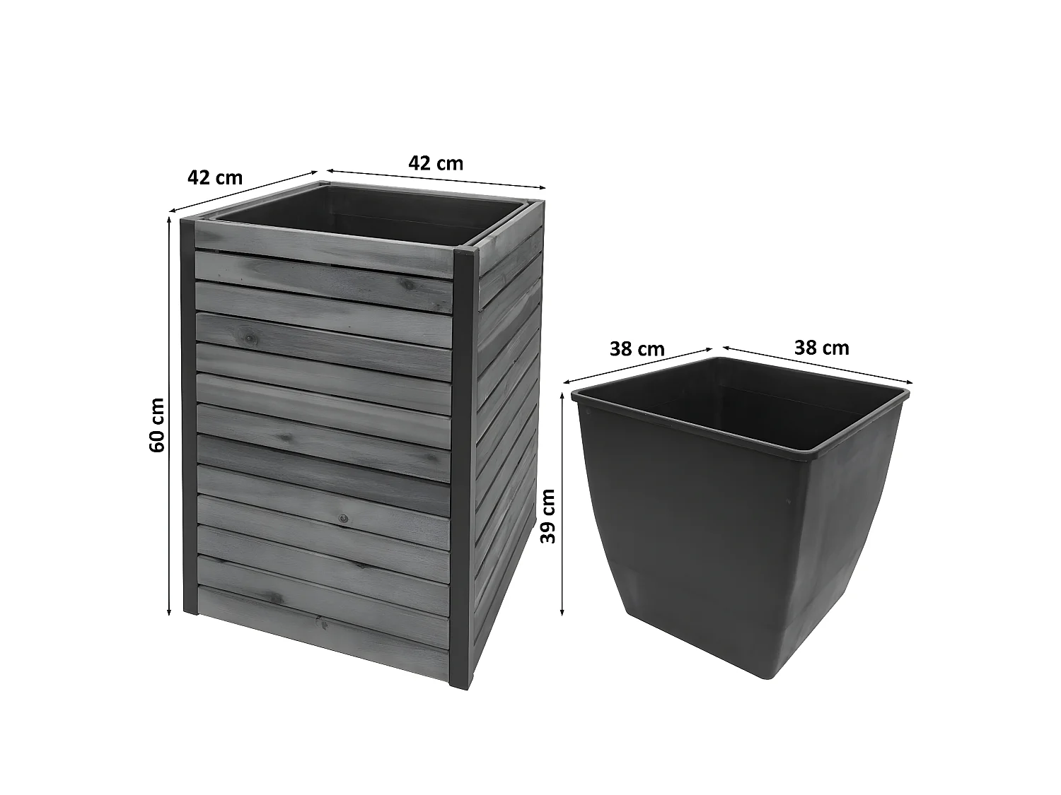Pflanzkasten MCW-L23 (2er-Set)